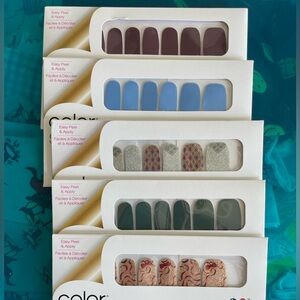 Color Street Nail Polish Stickers Bundle